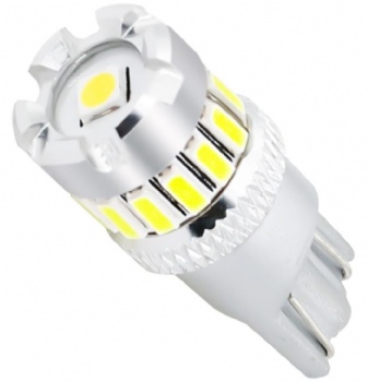 Hot selling 12V W5W T10 Led Car License Plate Light Bulb 6500K White